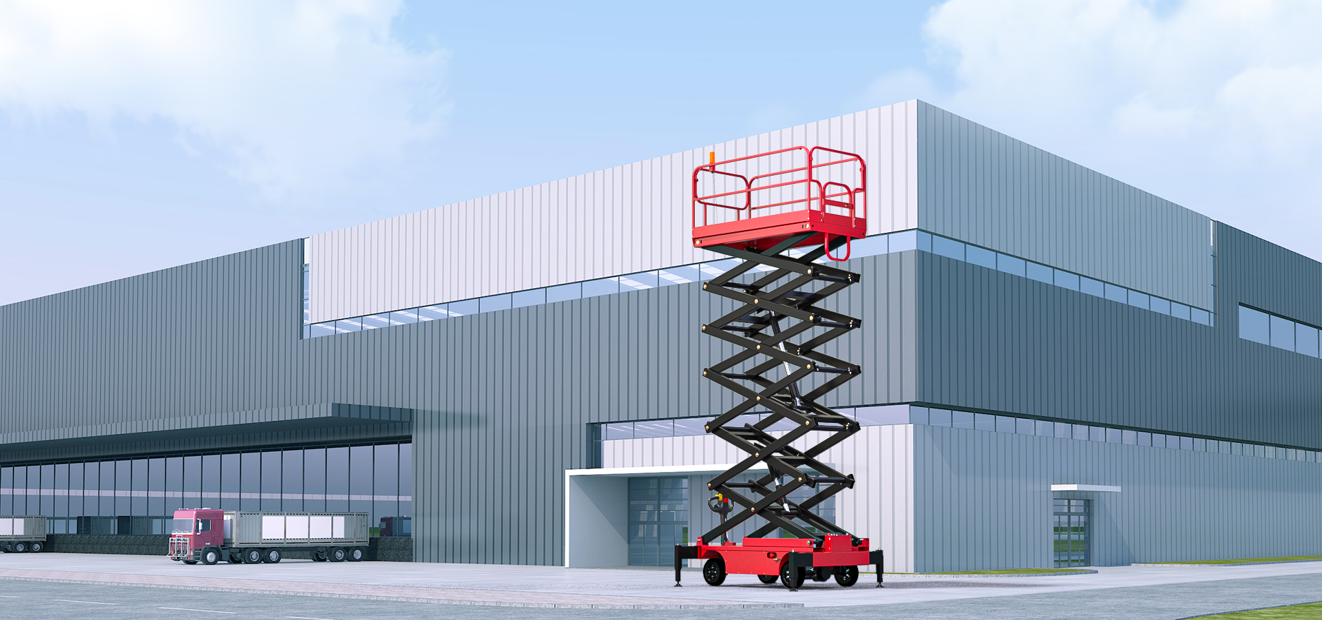 剪叉式機械結構、升降平穩(wěn)、穩(wěn)定性高